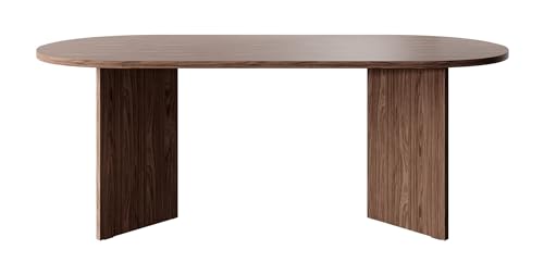 Mesa de jantar oval